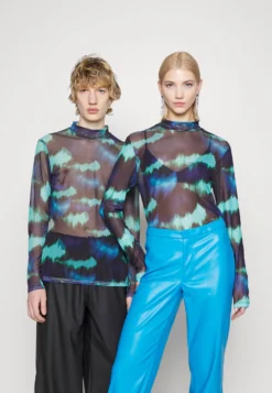 YOURTURN Unisex - T-Shirt À Manches Longues - Black