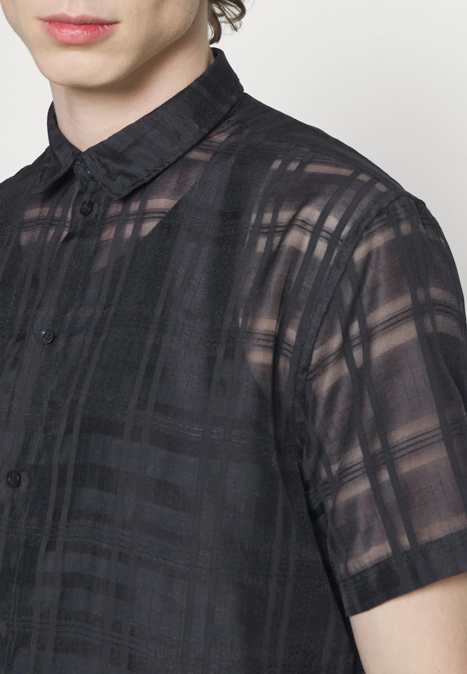 YOURTURN Mesh Shirt - Chemise - Black 6 YOURTURN Mesh Shirt - Chemise - Black – Image 6