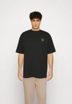 YOURTURN Unisex - T-Shirt Basique - Black