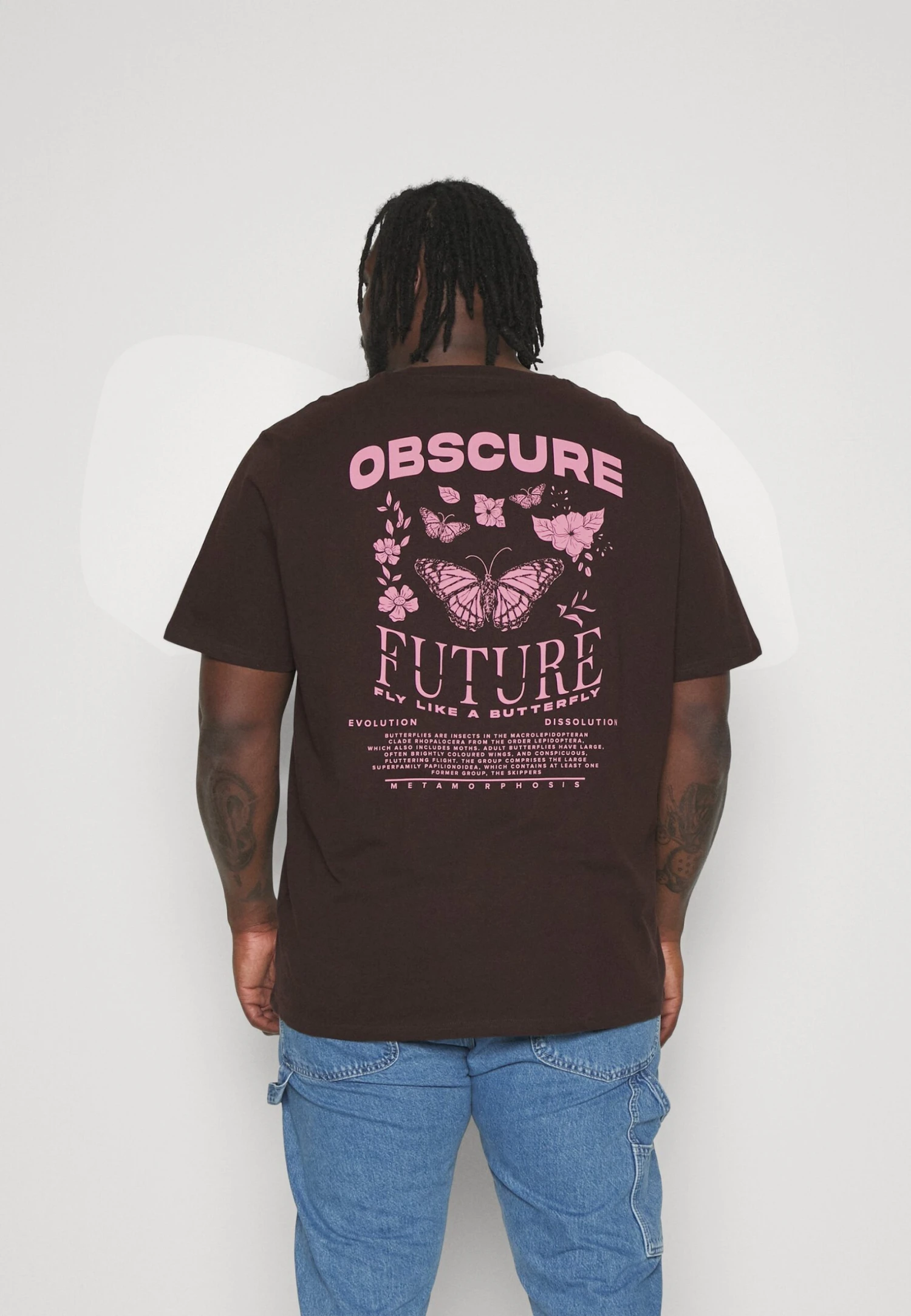 YOURTURN T-Shirt Imprimé - Dark Brown 3 YOURTURN T-Shirt Imprimé - Dark Brown – Image 3