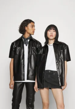 YOURTURN Unisex - Chemisier - Black