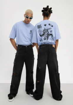 YOURTURN Unisex - Jean Boyfriend - Black Denim -Yourturn Soldes Magasin 145912ddd3eb4d8c8db4df6d17fa73c2 scaled