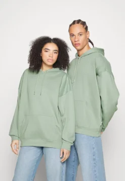 YOURTURN Super Oversized Unisex - Sweat À Capuche - Green