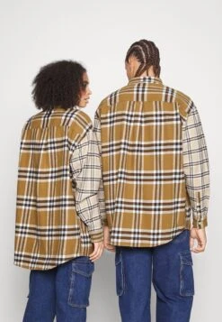 YOURTURN Mash Up Check Genderless - Chemise - Beige -Yourturn Soldes Magasin 1da76857b7394c628ce0060b2b52804b scaled