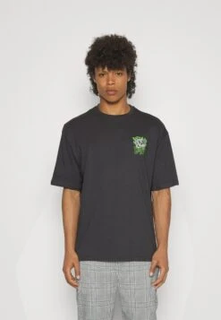 YOURTURN Snake Desire Tee Unisex - T-Shirt Imprimé - Dark Grey