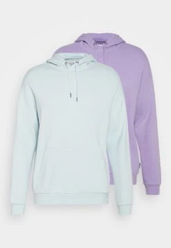 YOURTURN 2 Pack Unisex - Sweat À Capuche - Lilac/Light Blue