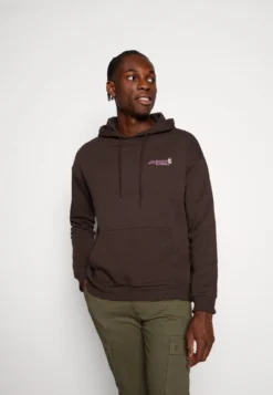YOURTURN Hoodie - Sweatshirt - Brown -Yourturn Soldes Magasin 332507a9c895443a968cd09492122eeb scaled