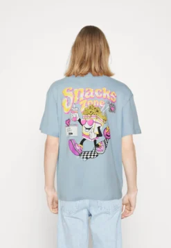 YOURTURN Unisex - T-Shirt Imprimé - Blue -Yourturn Soldes Magasin 3b2c5b73653244f297ddc7a34cb46556 scaled