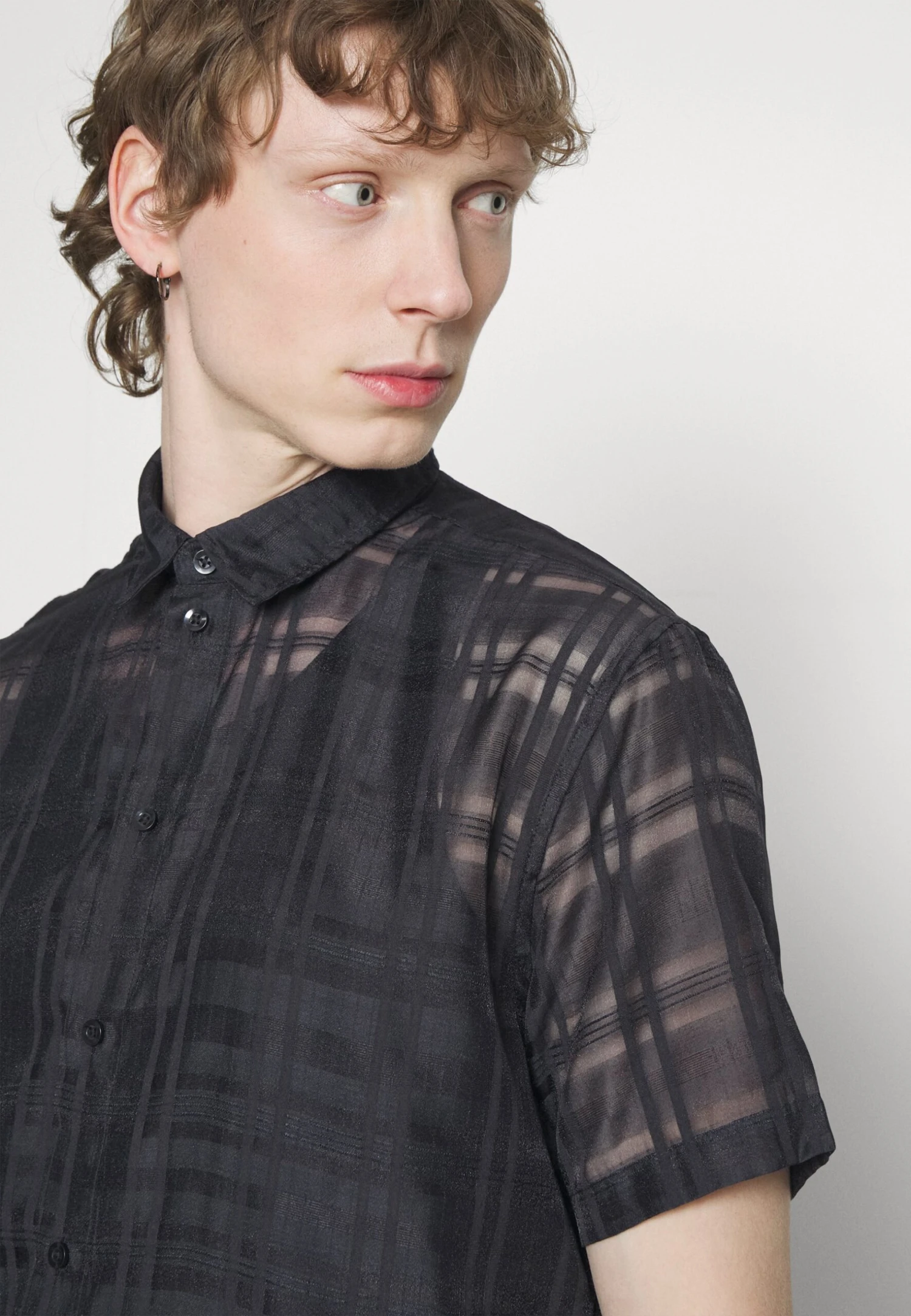 YOURTURN Mesh Shirt - Chemise - Black 4 YOURTURN Mesh Shirt - Chemise - Black – Image 4