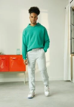 YOURTURN Unisex - Sweat À Capuche - Green -Yourturn Soldes Magasin 400c2973517244d9881f60e54b3fbfbd scaled