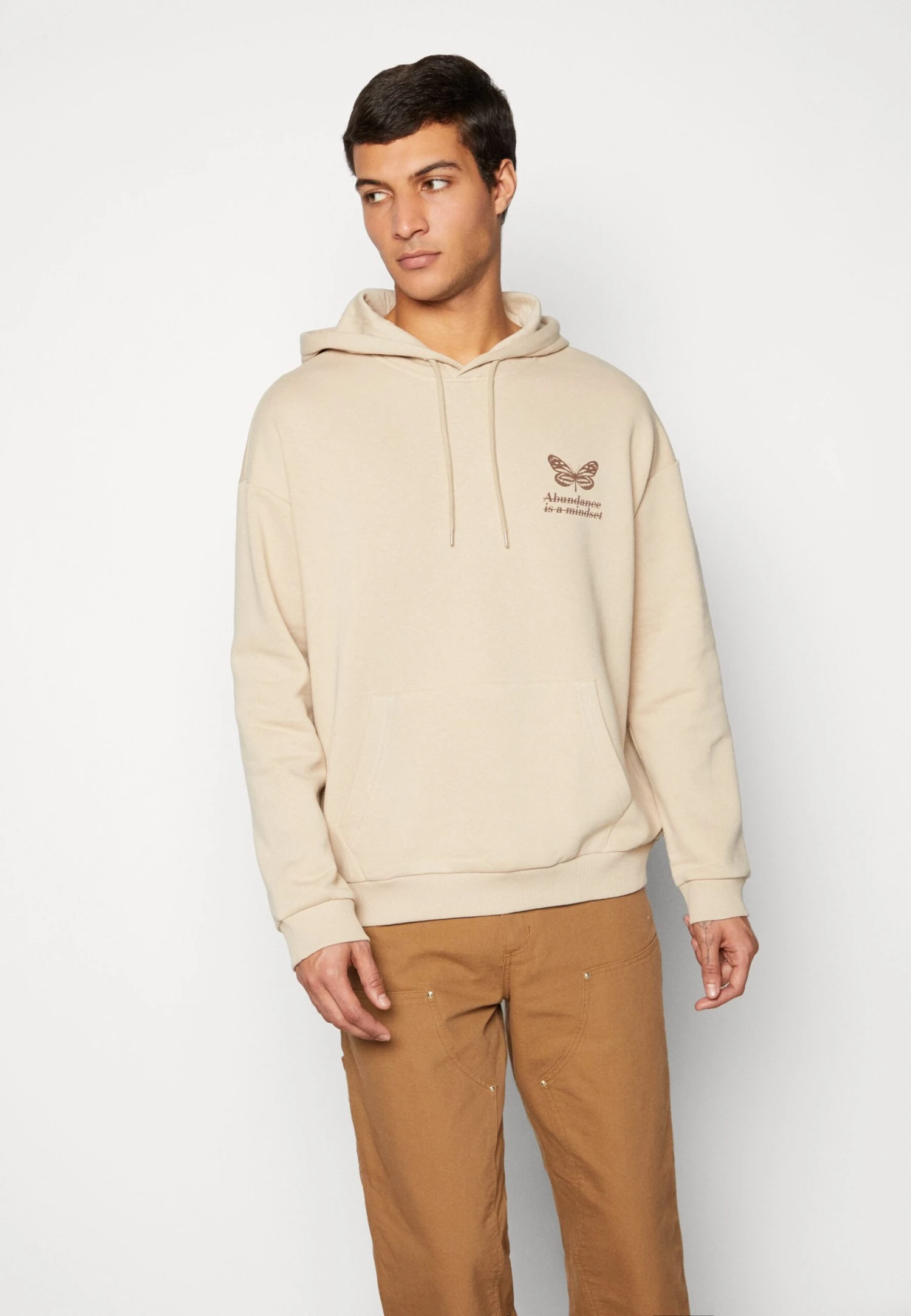 YOURTURN Unisex - Sweatshirt - Tan 4 YOURTURN Unisex - Sweatshirt - Tan – Image 4