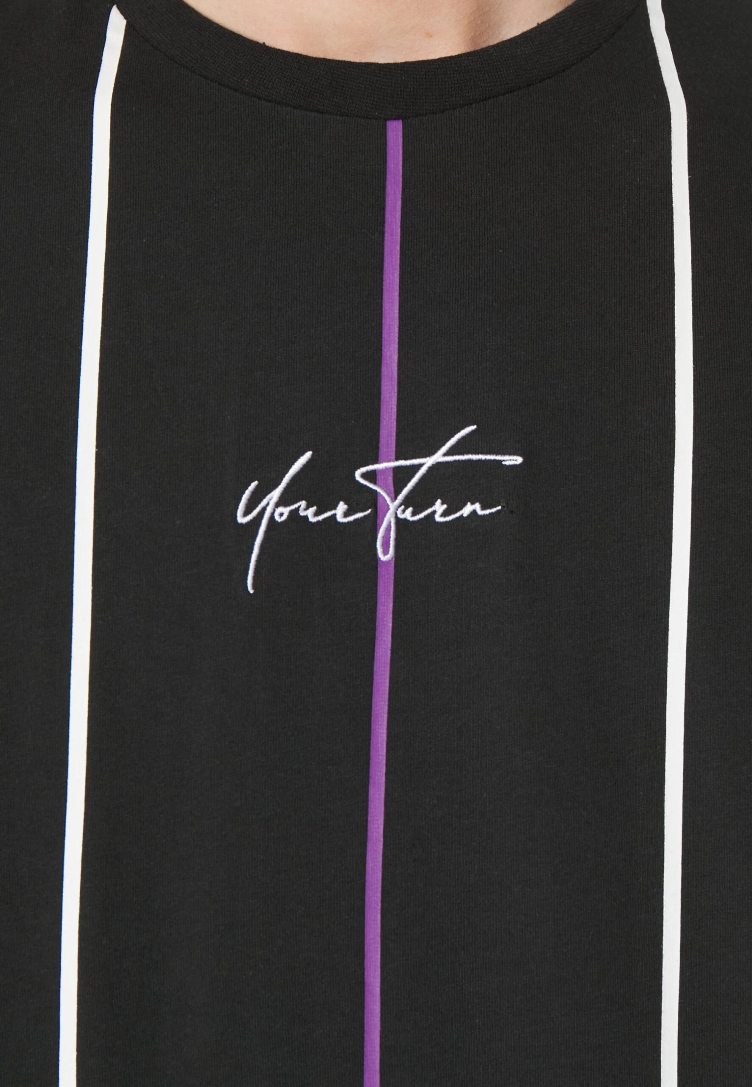 YOURTURN Unisex - T-Shirt Imprimé - Purple 5 YOURTURN Unisex - T-Shirt Imprimé - Purple – Image 5