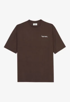 YOURTURN Unisex - T-Shirt Imprimé - Brown -Yourturn Soldes Magasin 4f0f05b1ff6f4356adc3e071f702b4e1 scaled