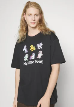 YOURTURN My Little Pony Unisex - T-Shirt Imprimé - Black -Yourturn Soldes Magasin 698d2187f643445984bbc0dd61406d64 scaled