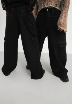 YOURTURN Unisex - Jean Boyfriend - Black Denim -Yourturn Soldes Magasin 6bf9730e77474f359b5197f7d3535ca8 scaled