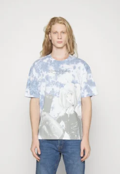 YOURTURN Death Note Unisex - T-Shirt Imprimé - Grey