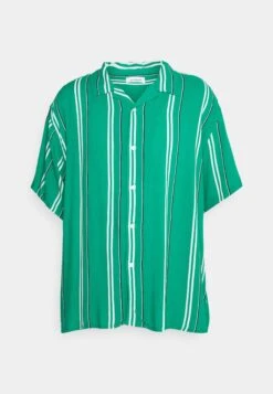 YOURTURN Stripes Boxi - Chemise - Green -Yourturn Soldes Magasin 75b31ae9deeb451b8ab25cea64aeb8ea scaled