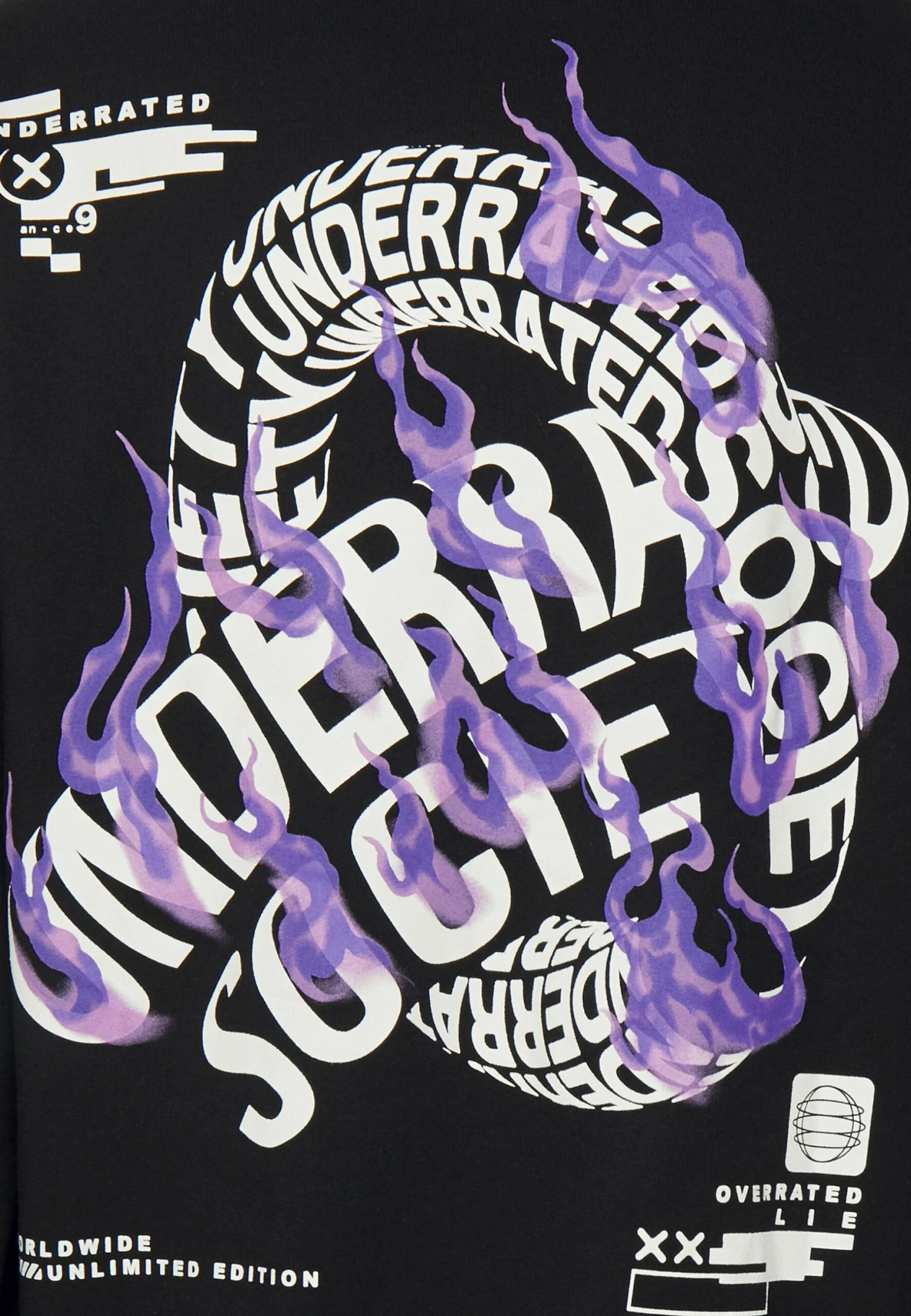 YOURTURN Unisex - Sweatshirt - Black 5 YOURTURN Unisex - Sweatshirt - Black – Image 5