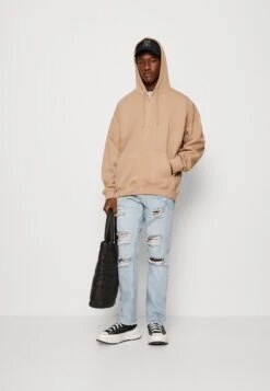 YOURTURN Unisex - Sweat Zippé - Tan -Yourturn Soldes Magasin 7ff36c2cb3734ed9857998cf0606be33 scaled