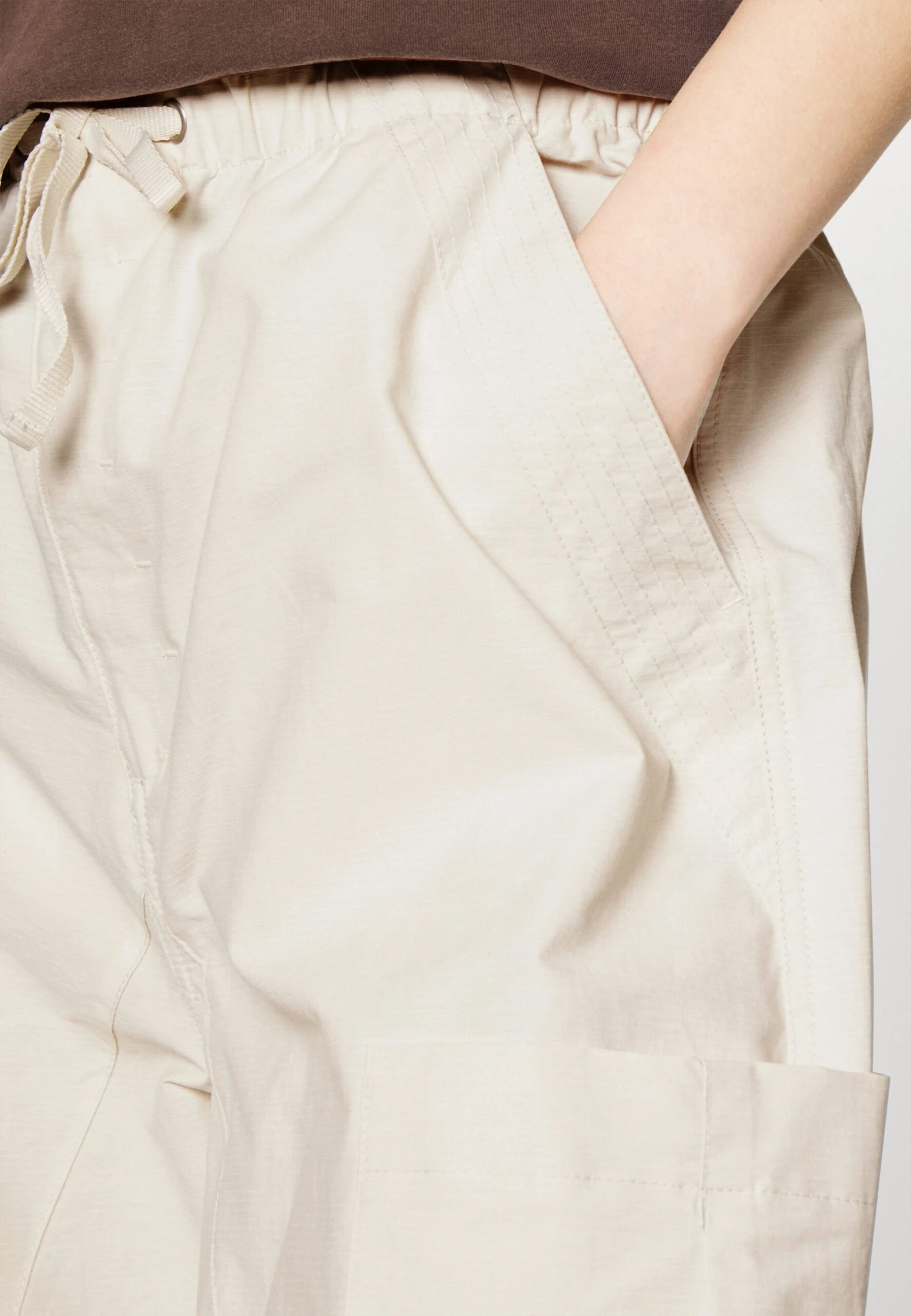 YOURTURN Unisex - Pantalon Cargo - White 5 YOURTURN Unisex - Pantalon Cargo - White – Image 5