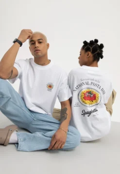 YOURTURN Unisex - T-Shirt Imprimé - White -Yourturn Soldes Magasin 8db9f70f4b8f4f5bb38be4cde292c2c3 scaled