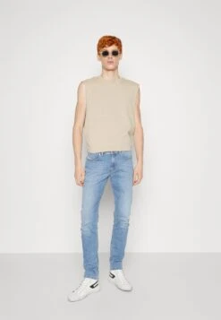 YOURTURN Unisex 2 Pack - Débardeur - Beige/Dark Blue