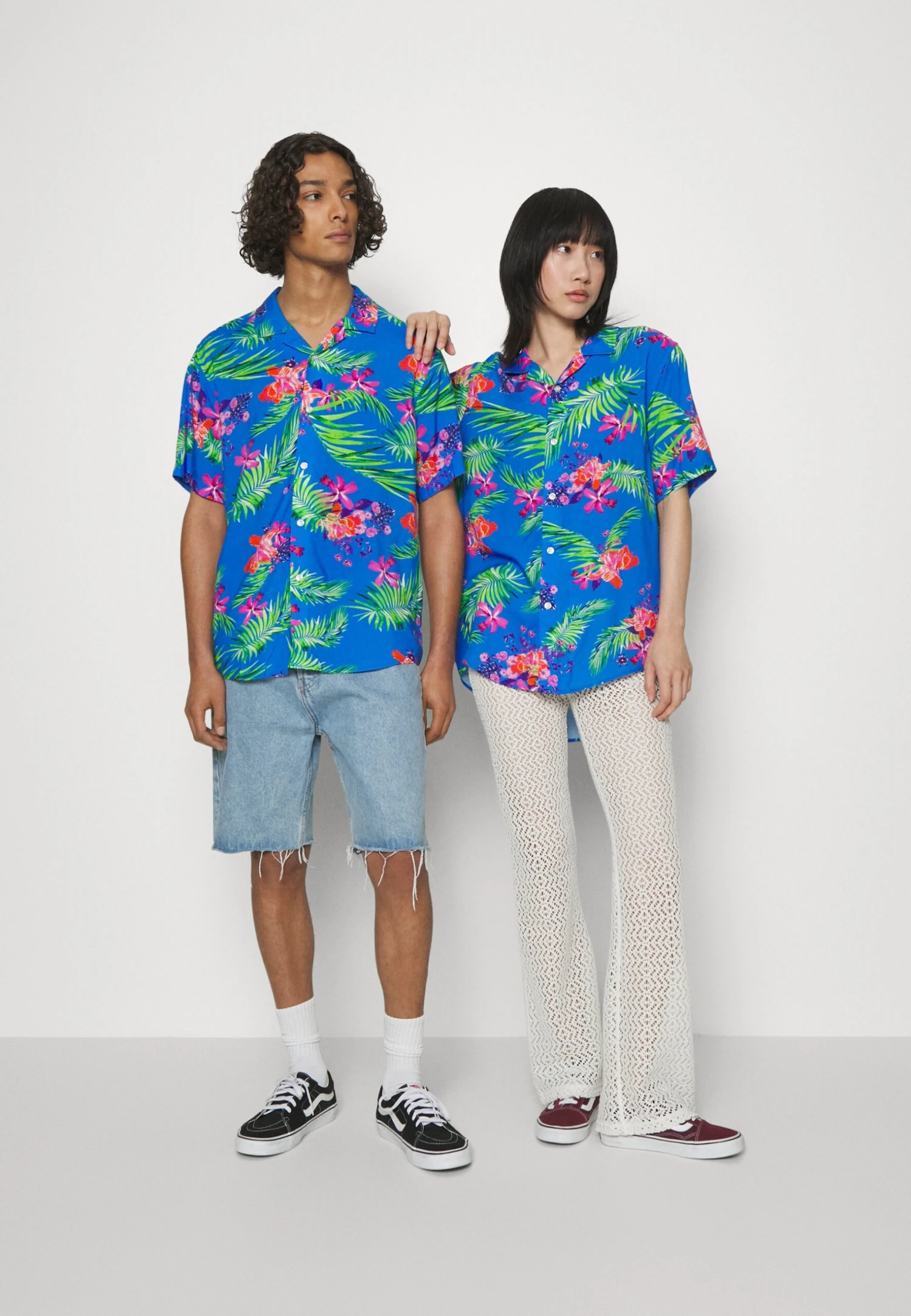 YOURTURN Unisex - Chemisier - Blue 2 YOURTURN Unisex - Chemisier - Blue – Image 2