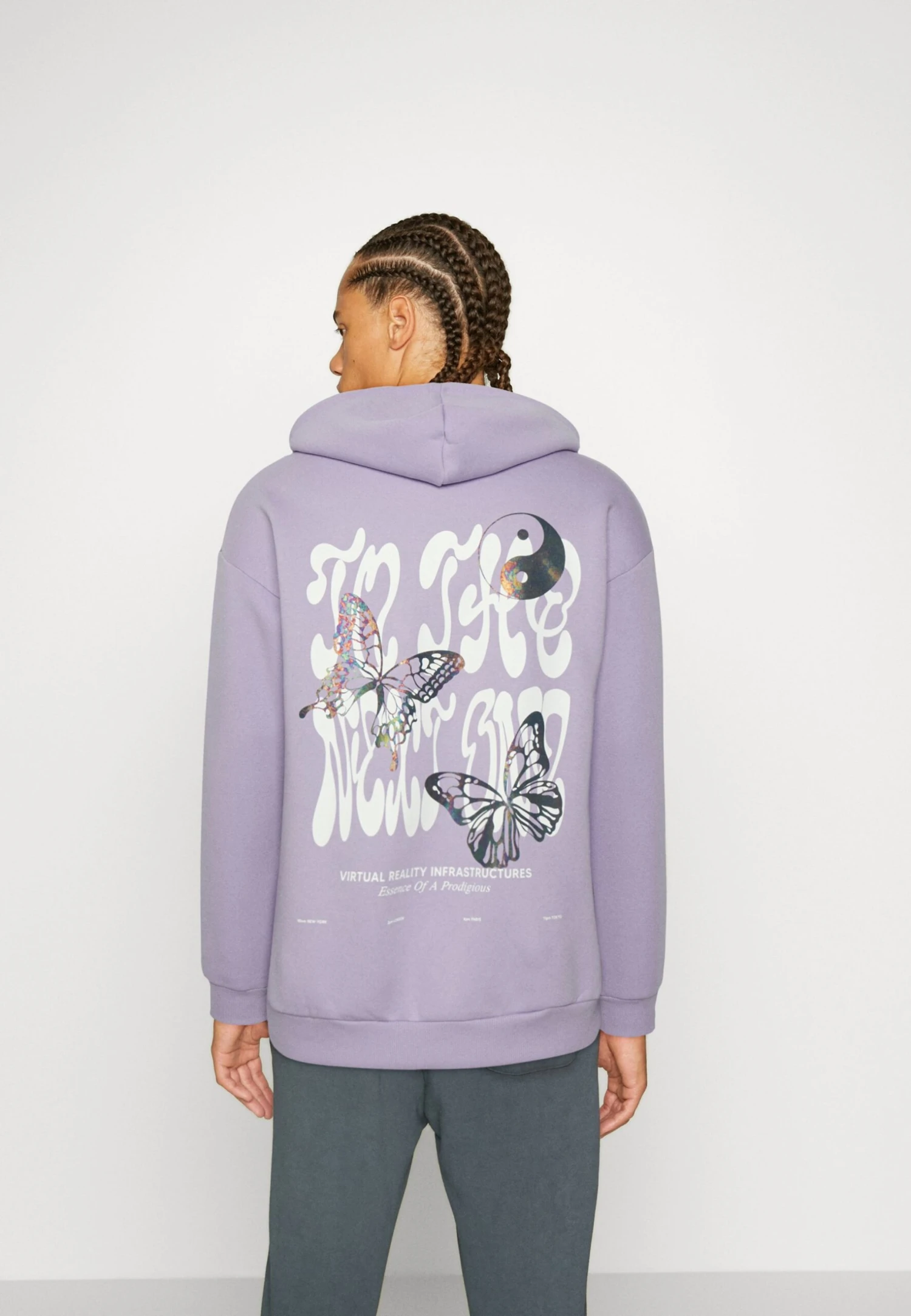 YOURTURN Unisex - Sweat À Capuche - Lilac 1 YOURTURN Unisex - Sweat À Capuche - Lilac
