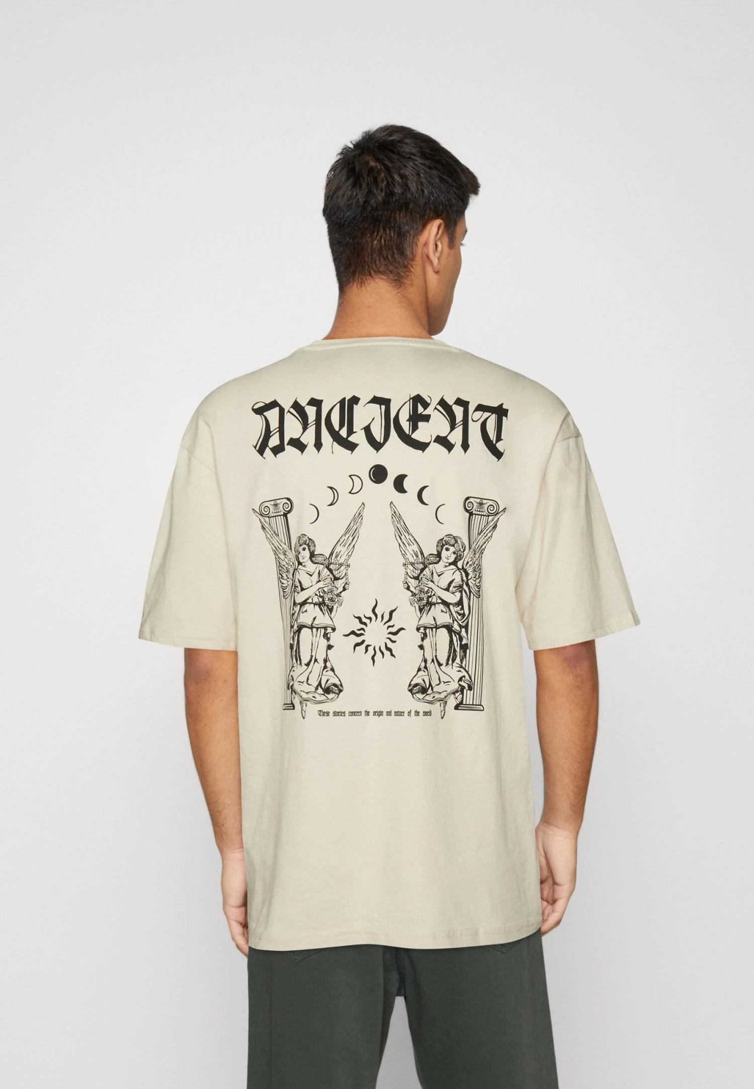 YOURTURN Unisex - T-Shirt Imprimé - Off White 3 YOURTURN Unisex - T-Shirt Imprimé - Off White – Image 3