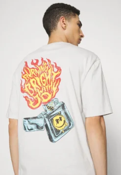 YOURTURN Unisex - T-Shirt Imprimé - Grey -Yourturn Soldes Magasin 9a63931ac9fc4ca995d4d5d69011bdf0 scaled