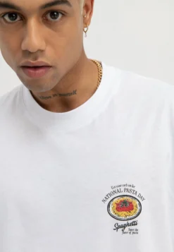 YOURTURN Unisex - T-Shirt Imprimé - White -Yourturn Soldes Magasin ae9544939793455b8e5f9304c3231f2e scaled