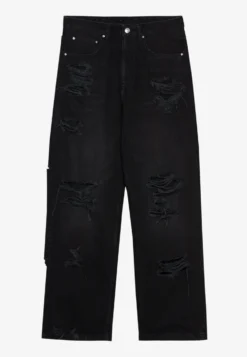 YOURTURN Unisex - Jean Boyfriend - Black Denim -Yourturn Soldes Magasin aec3b15e27ea4eb7b8996ac397aea93a scaled