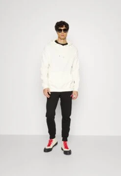 YOURTURN Unisex 3 Pack - Sweat À Capuche - Black/Mottled Dark Grey/Off White