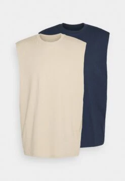 YOURTURN Unisex 2 Pack - Débardeur - Beige/Dark Blue -Yourturn Soldes Magasin b55d40a197f94f29b51876acd9a8af53 scaled
