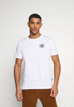 YOURTURN T-Shirt Imprimé - White