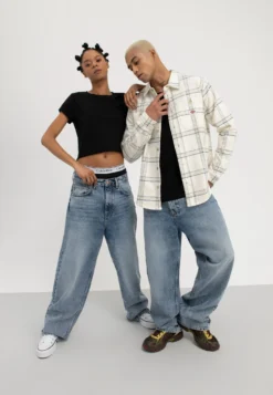 YOURTURN Baggy Jeans Unisex - Jean Boyfriend - Dark Blue Denim 9 YOURTURN Baggy Jeans Unisex - Jean Boyfriend - Dark Blue Denim -Yourturn Soldes Magasin b84f61fa9ad14cbdabe904cec70f0a93 scaled