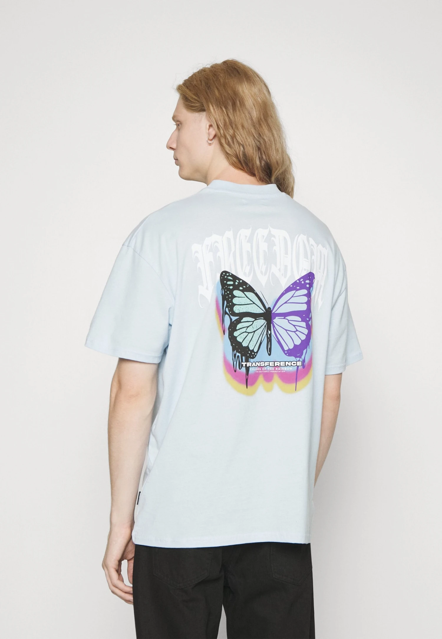 YOURTURN Unisex - T-Shirt Imprimé - Light Blue 1 YOURTURN Unisex - T-Shirt Imprimé - Light Blue