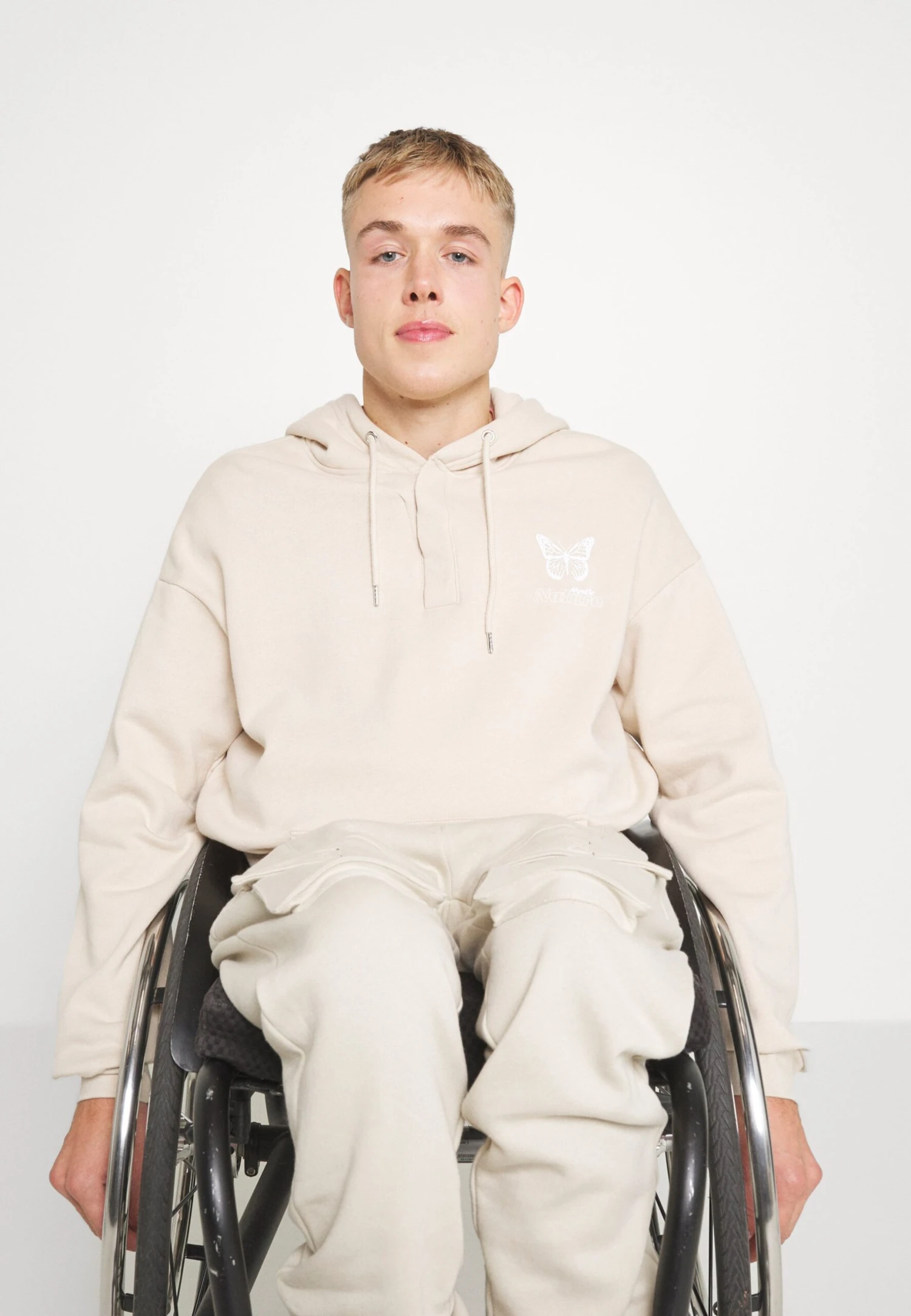 YOURTURN Unisex - Sweatshirt - Beige 3 YOURTURN Unisex - Sweatshirt - Beige – Image 3