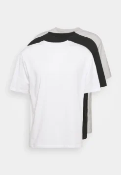 YOURTURN 3Pack Unisex - T-Shirt Basique - Black/Light Grey/White -Yourturn Soldes Magasin c411850a0b8a439bac75b0aaae65510a scaled