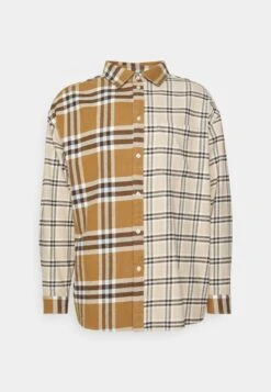 YOURTURN Mash Up Check Genderless - Chemise - Beige -Yourturn Soldes Magasin c58567589ef1430f95d18821e4c0890e scaled
