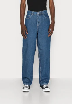 YOURTURN Unisex - Jean Boyfriend - Rinsed Denim