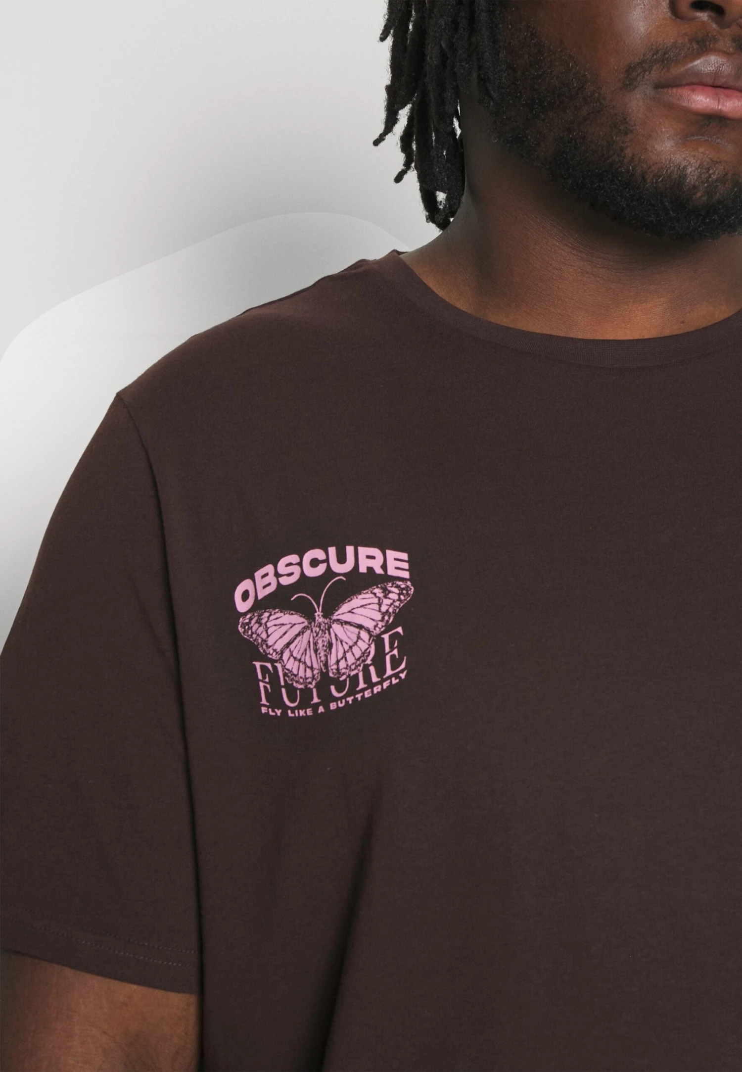 YOURTURN T-Shirt Imprimé - Dark Brown 6 YOURTURN T-Shirt Imprimé - Dark Brown – Image 6