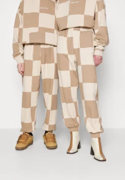 Yourturn Soldes Magasin 25 YOURTURN Unisex - Pantalon De Survêtement - Beige