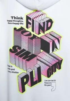 YOURTURN Letters - Sweat À Capuche - White -Yourturn Soldes Magasin d3b2f1b75e9c4ad1adb47aee3aed33b7 scaled