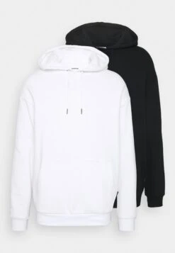 YOURTURN 2 Pack Unisex - Sweat À Capuche - White