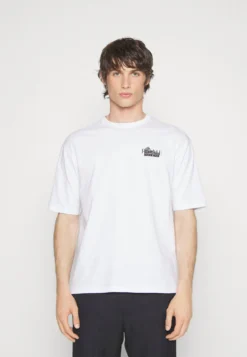 YOURTURN Unisex - T-Shirt Imprimé - White