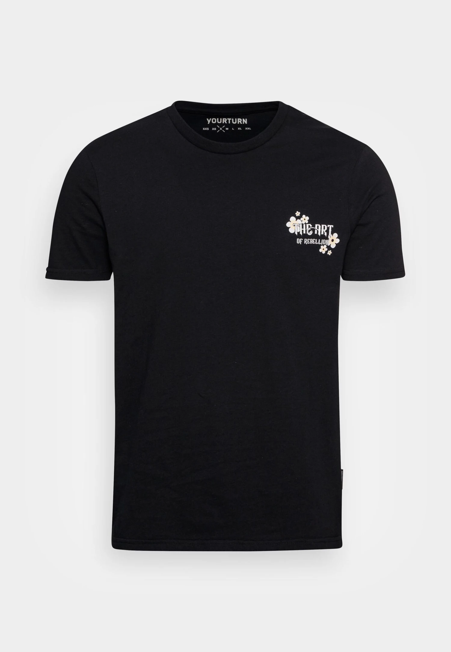 YOURTURN Dragon Tiger Tee - T-Shirt Imprimé - Black 4 YOURTURN Dragon Tiger Tee - T-Shirt Imprimé - Black – Image 4