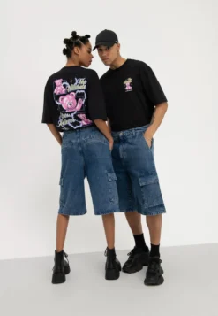 YOURTURN Unisex - Short En Jean - Blue Denim -Yourturn Soldes Magasin ecd6436b78e940a48a045c4ddc53236b scaled