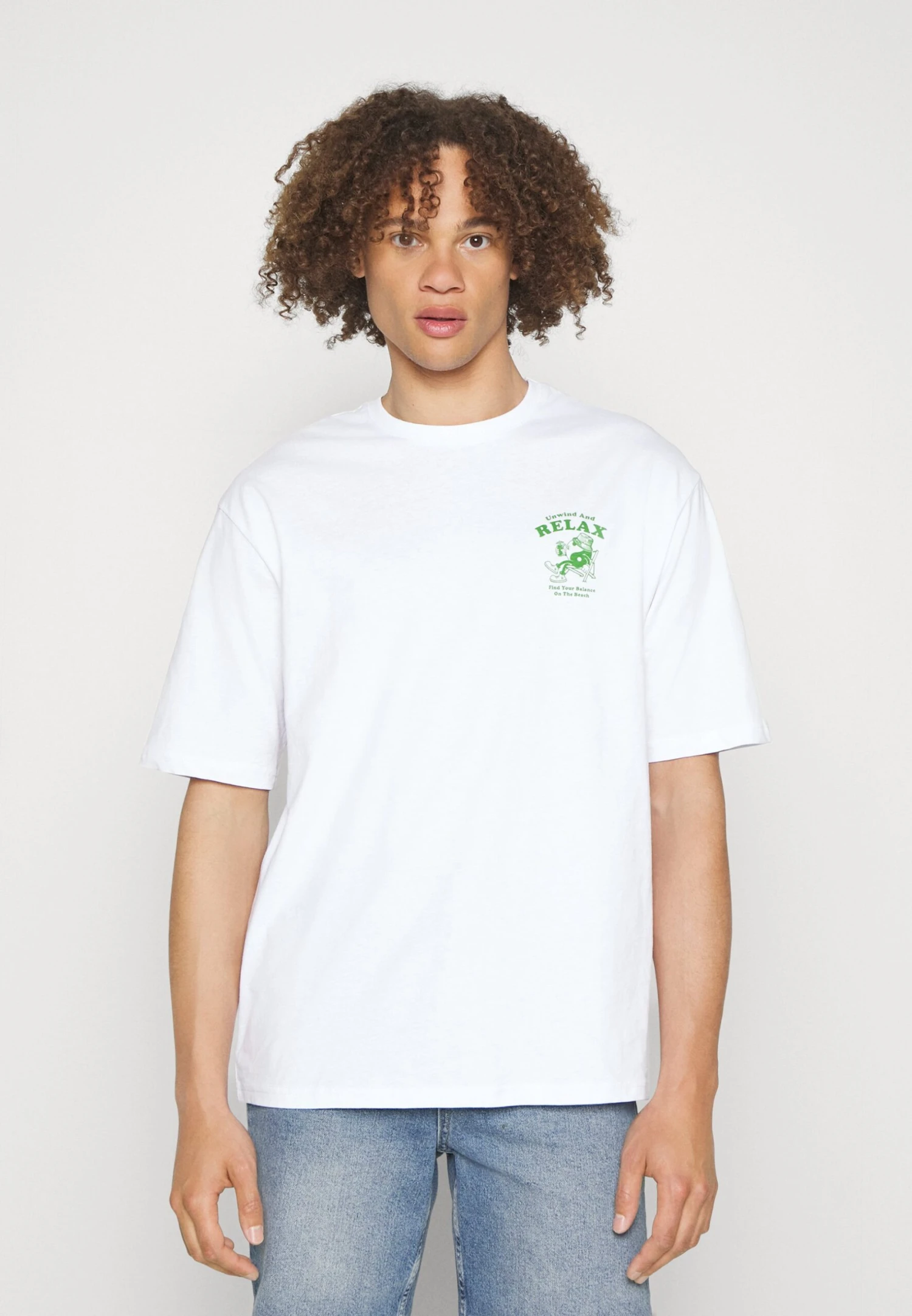 YOURTURN Unisex - T-Shirt Imprimé - White 1 YOURTURN Unisex - T-Shirt Imprimé - White