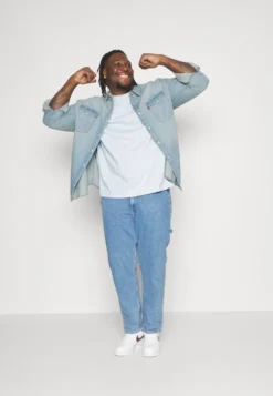 YOURTURN Unisex 2 Pack - T-Shirt Basique - Light Blue/Dark Blue